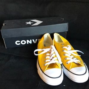 Brand New Yellow Converse